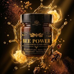 Bee Power Cocoa Elixir – Μέλι, Κακάο & Προϊόντα Κυψέλης 250γρ | Greek Nectar