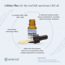 Enecta C-Day Plus Full Spectrum Oil 5% Mild – 10ml