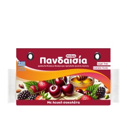 ΜΠΑΡΑ ΕΝΕΡΓΕΙΑΣ ΜΕ ΦΡΟΥΤΑ ΟΣΜΩΤΙΚΑ ΧΩΡΙΣ ΖΑΧΑΡΗ & ΛΕΥΚΗ ΣΟΚΟΛΑΤΑ 50γρ. 