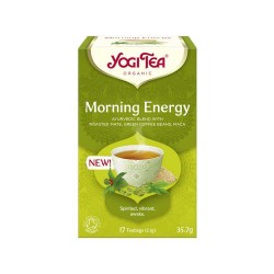 YOGI TEA MORNING ENERGY BIO 17 sachets.