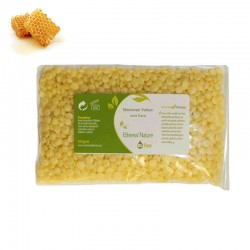 Yellow beeswax (raw) 100g.
