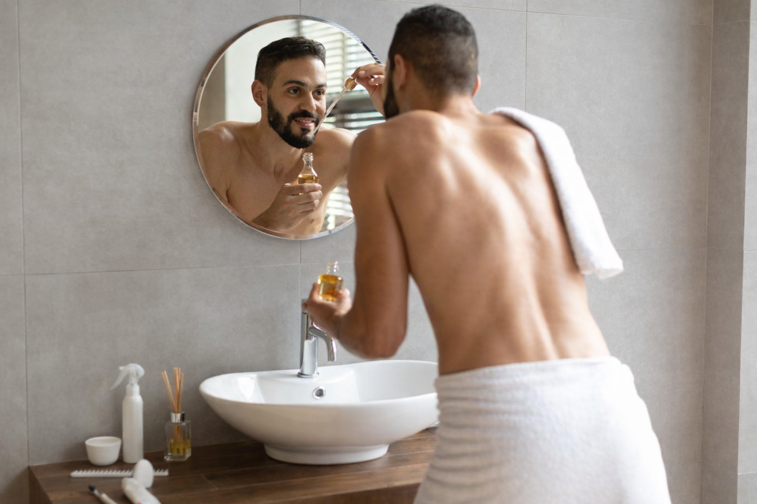 Ανδρική φυσικη φροντίδα με έλαια Αργκάν και Αλόης