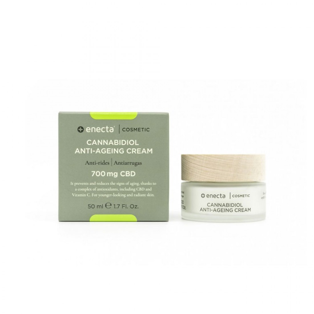 ENECTA Anti-Wrinkle – Anti-Aging Cream with CBD