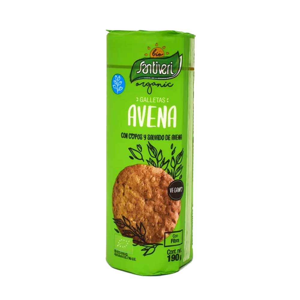 BIO OAT BISCUITS 190gr.-without palm oil