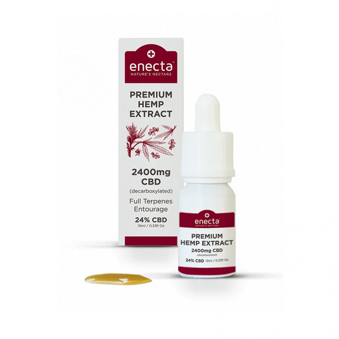Enecta 24% CBD Hemp Oil (2400mg) 