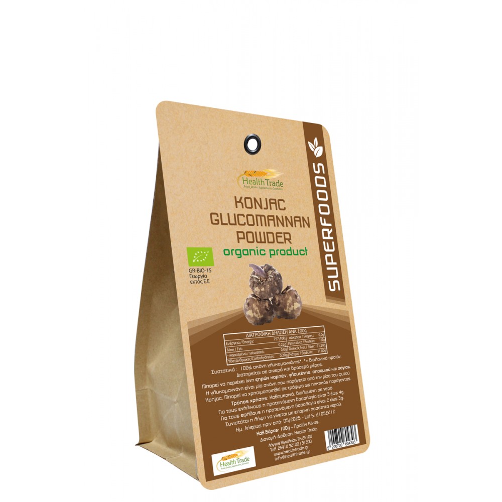 KONJAC GLUCOMANNA POWDER BIO 100gr.