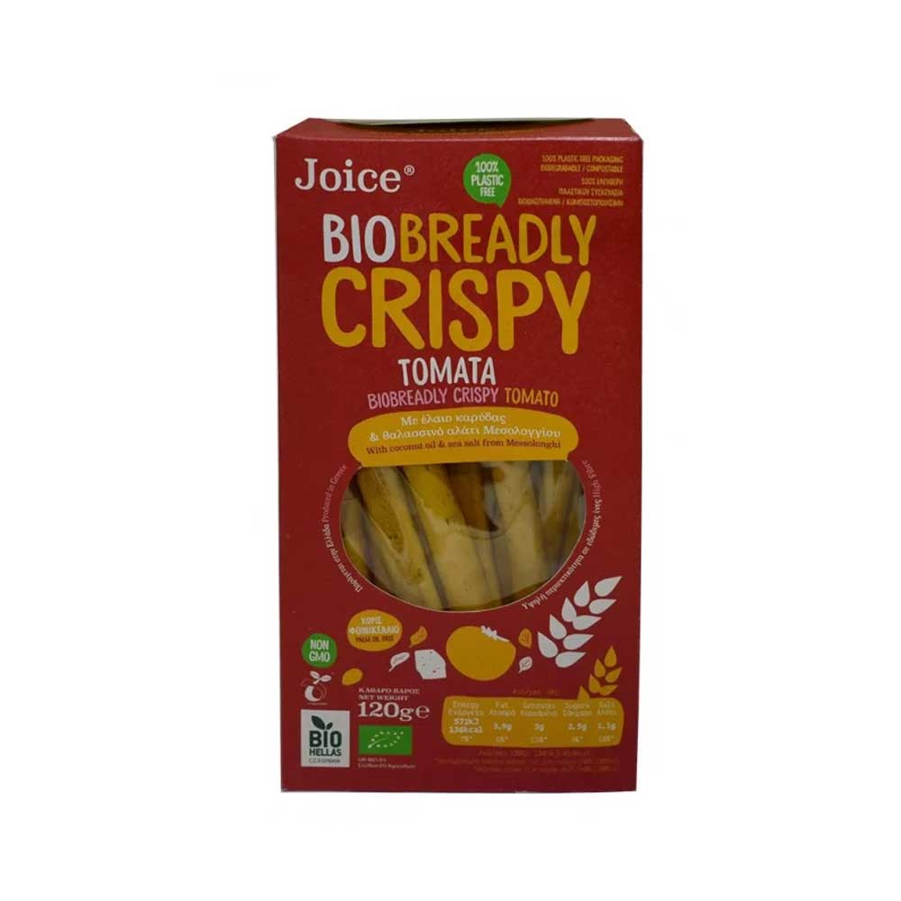 ΚΡΙΤΣΙΝΙΑ ΜΕ ΤΟΜΑΤΑ ΒΙΟ 120gr