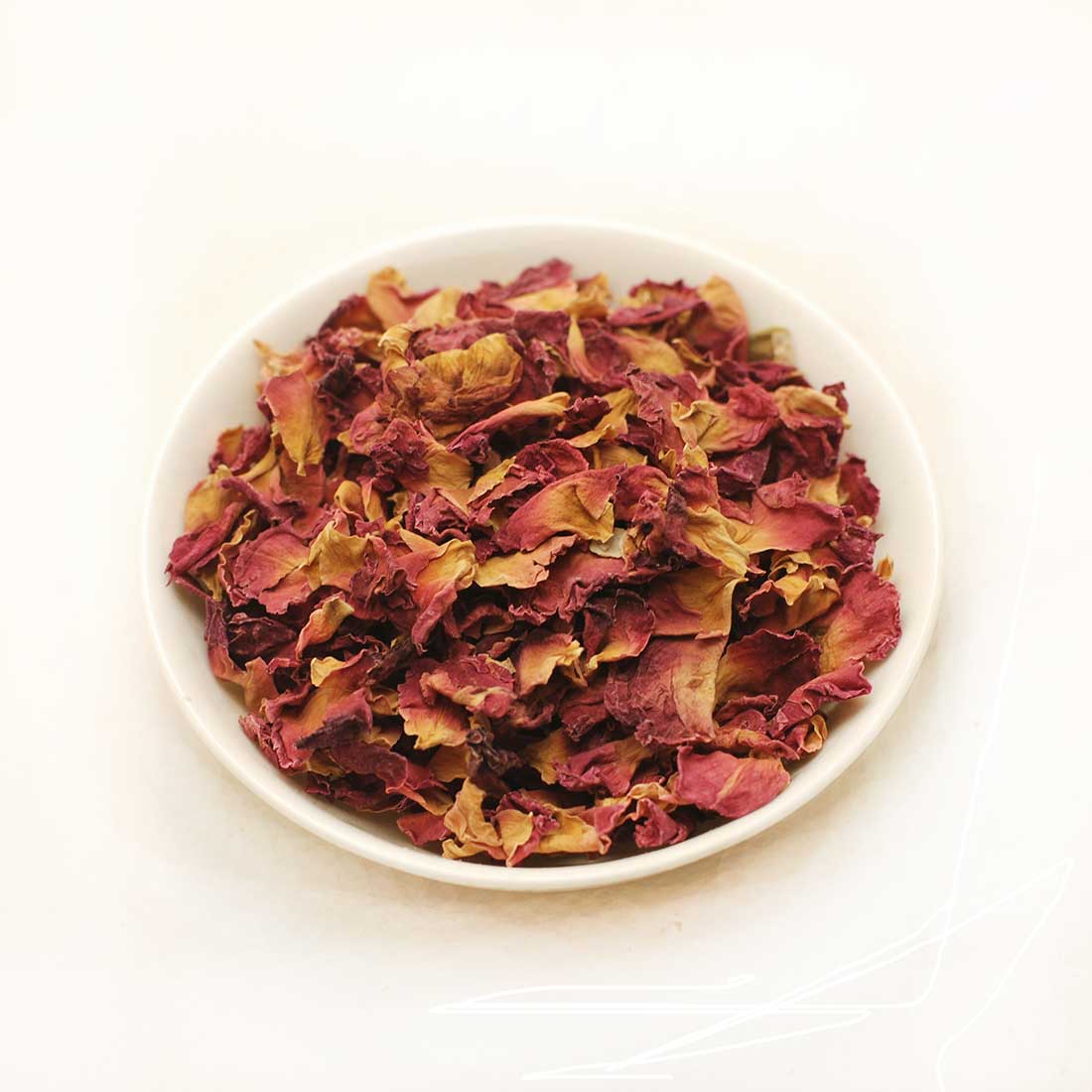 DRIED ROSE PETALS import