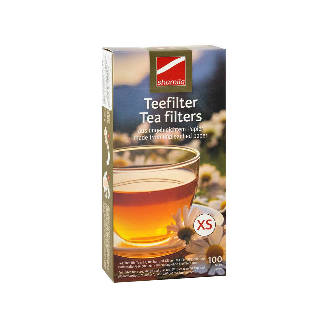 Χάρτινα Φίλτρα Τσαγιού (Extra Small) 100τμ/κτ.