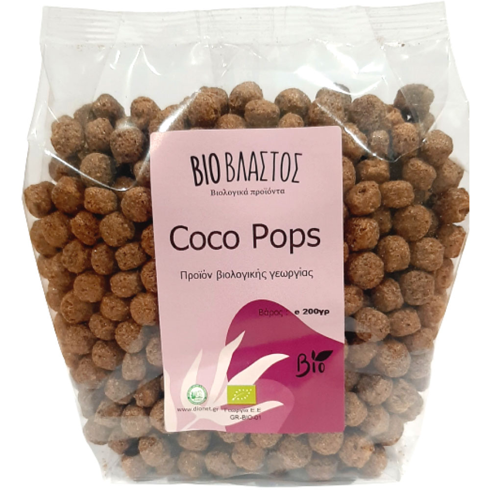 COCONUT POPS CHOCOLATE BIO 200g 