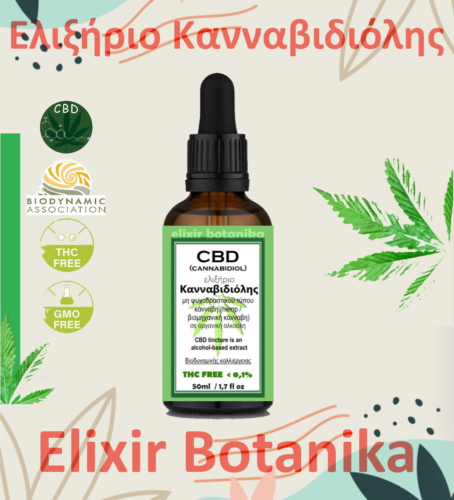 ΕΛΙΞΗΡΙΟ (ΒΑΜΜΑ) ΚΑΝΝΑΒΗΣ 50ml ΒΙΟΔΥΝΑΜΙΚΗΣ ΚΑΛΛΙΕΡΓΕΙΑΣ