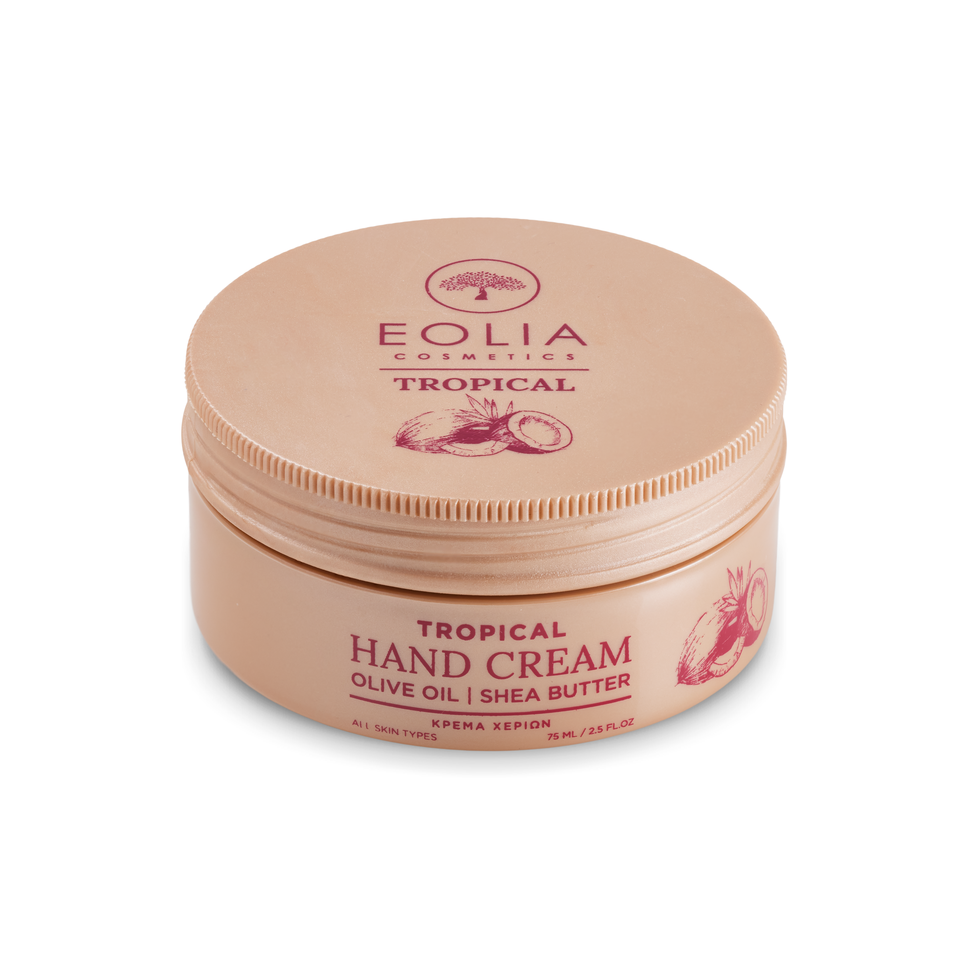 EOLIA TROPICAL HAND CREAM (COCONUT) 75ml