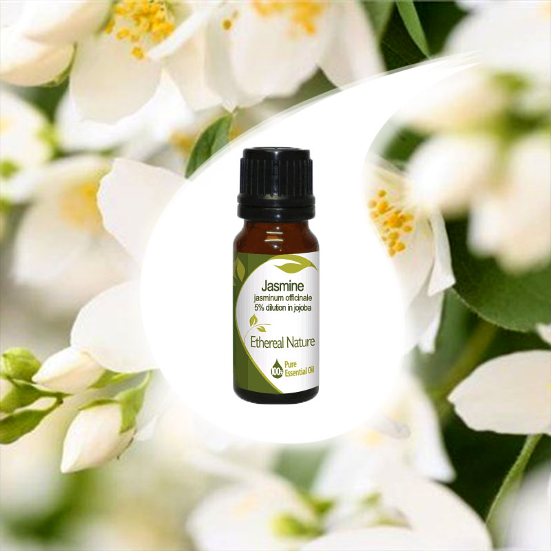 JASMINE ESSENTIAL OIL 5% in Grapeseed Oil 10ml