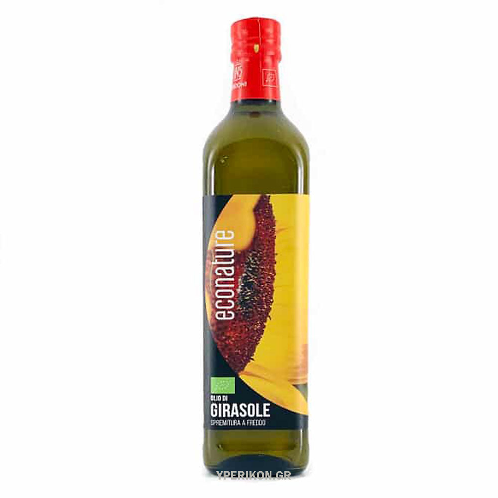 ΗΛΙΕΛΑΙΟ ΨΥΧΡΗΣ ΠΙΕΣΗΣ ΒΙΟ 750ml - ιταλικό προιόν πλούσιο σε βιτ. Ε