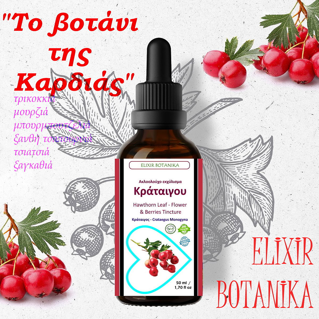 GREEK HAWTHORN ELIXIR - TINCTURE 50ml