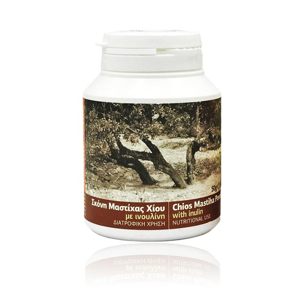 CHIOS MASTICHA POP POWDER FOR FOOD USE WITH INULIN 50g