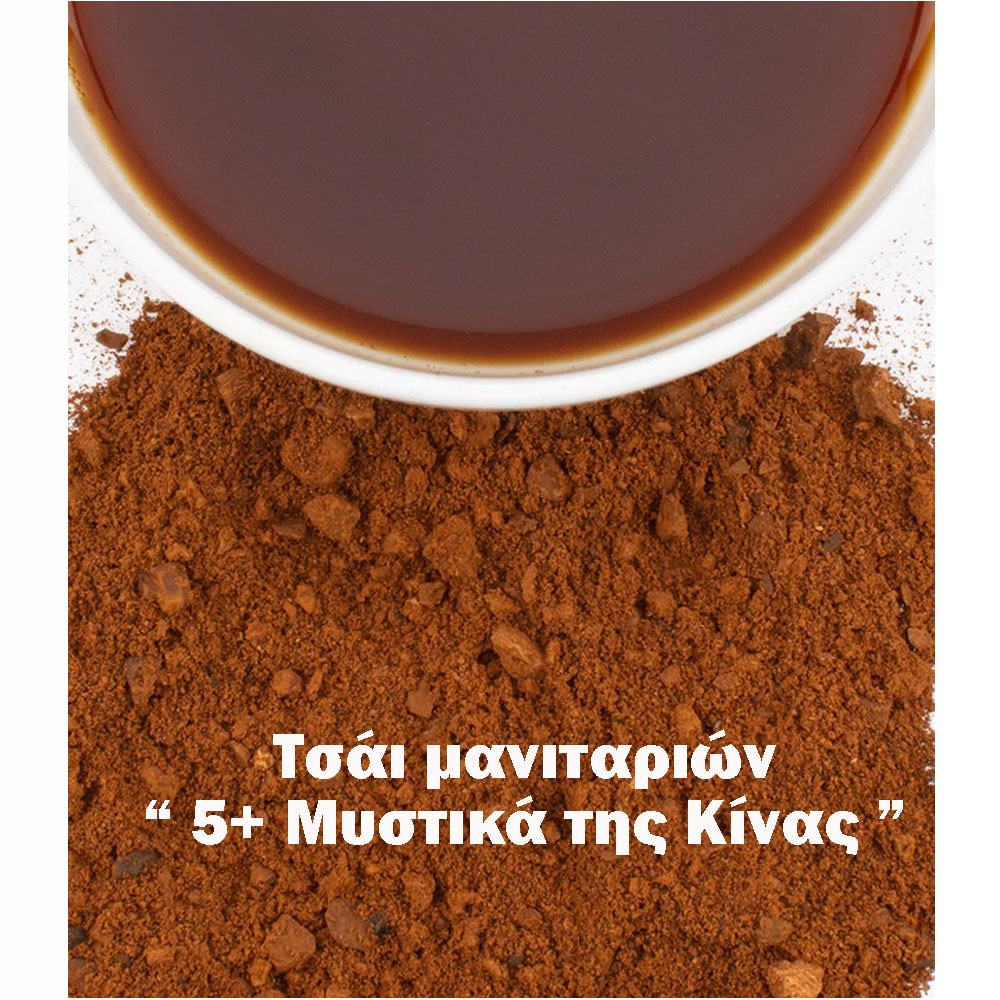 5+ secrets of China - toning & energy formula from mushrooms & herbs 80g.