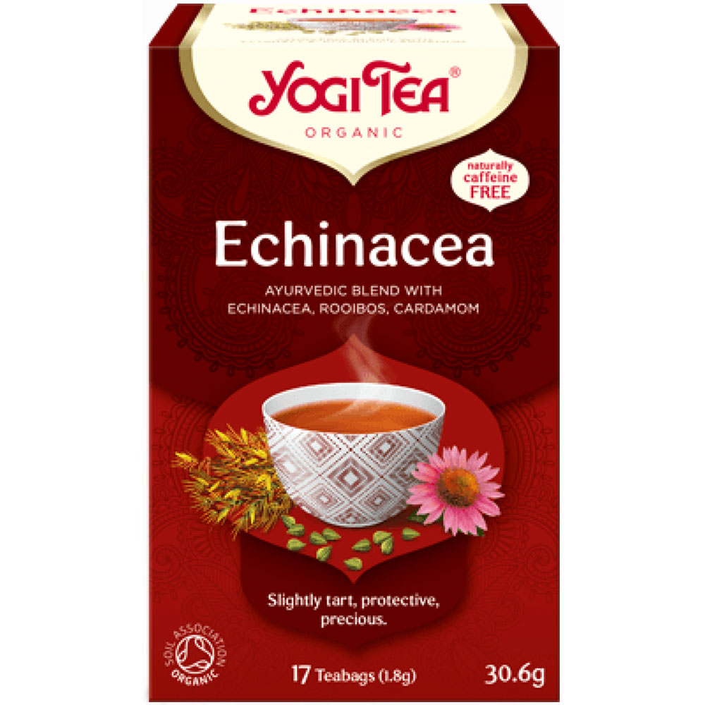 YOGI TEA ECHINACEA BIO 17 capsules - immune, protective, strengthening